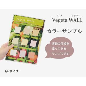 漆喰 しっくい 練済み 塗り壁 ベジタウォール Vegeta WALL サンプルシート｜kabegamiya-honpo