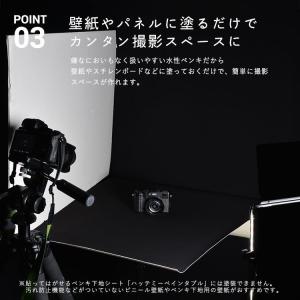 ペンキ 水性塗料 黒 ブラック イマジン ブラ...の詳細画像4