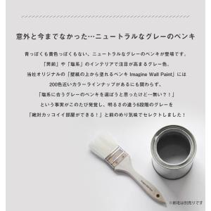 ペンキ 水性塗料 グレー 壁紙の上に塗れる水性...の詳細画像1