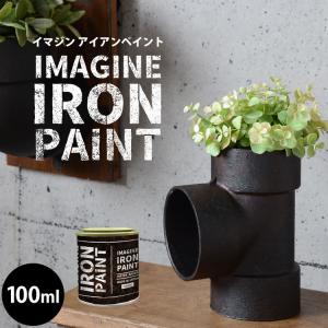 イマジン アイアンペイント 100ml 水性塗料(約1〜1.2平米使用可能) メーカー直送商品
