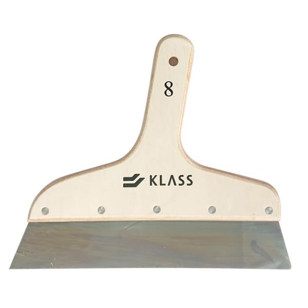 KLASS 極東産業 本格派ステンレス地ヘラ（カッターガイド）8寸