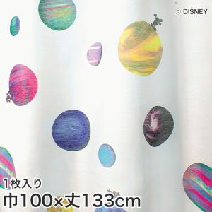 カーテン スミノエ ディズニー レース MICKEY Cosmo(コスモ) 巾100×丈133cm