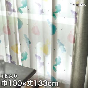 カーテン スミノエ ディズニー レース PRINCESS Princess(プリンセス) 巾100×丈133cm｜kabegamiyasan