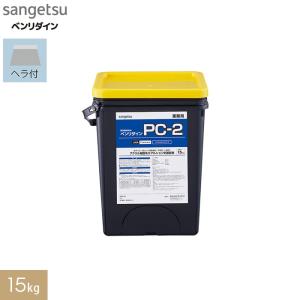 接着剤 低臭 ビニール床タイル・シート用 アクリル樹脂系 ベンリダイン PC-2 15kg｜kabegamiyasan