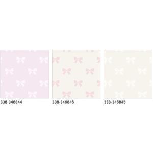 壁紙 のり無し 輸入壁紙 住宅設備 たくさんのリボンが並んだキュートな柄 Gris のり無し Gris D Dept 338 338 Gris Tc Ik0659 Resta