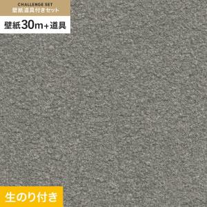 壁紙 クロス のり付き チャレンジセット (スリット壁紙90cm巾+道具) 30m サンゲツ SP9800｜kabegamiyasan