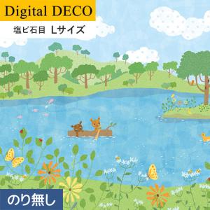 壁紙 クロス のり無し リリカラ デジタル デコ Tomoto 池あそび 和紙 Lサイズ D50yl Osoblazne Ru