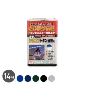 塗料 トタン屋根用  高耐久 アドバンスドカラー 14kg