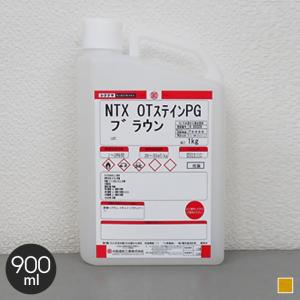 塗料 大阪塗料 NTX・OTステインPG 0.9kg エロー｜kabegamiyasan