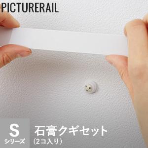 ピクチャーレール TOSO Sシリーズ対応 石膏クギセット(2コ入り) *PI-TO-S1-SK