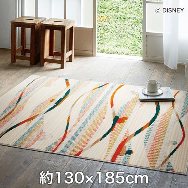 スミノエ ディズニー ラグマット MICKEY/Candy line RUG(キャンディラインラグ)...