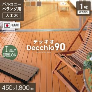 ウッドパネル 人工木 Decchio デッキオez 450mm×450mm×24mm(約 ウッドパネル 人工木 Decchio デッキオez 450mm×450mm×24mm(約