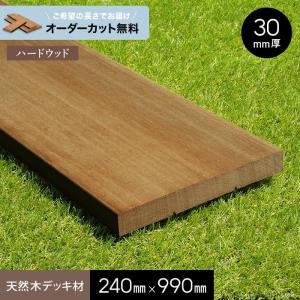 ウッドデッキ 長さカット無料 ウッドデッキ材 セランガンバツ （床板