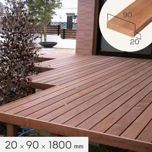 ウッドデッキ木材　新品未使用 ウッドデッキ材 ウッドデッキ ウリン 無塗装 20×105×1200 : DIYSHOP