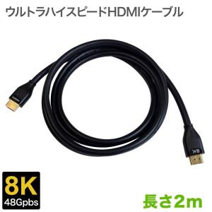 HDMIケーブル 2m ウルトラハイスピード ver2.1対応