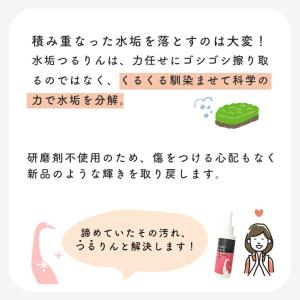 水垢取り 水垢つるりん 100ml 水垢洗剤 ...の詳細画像5