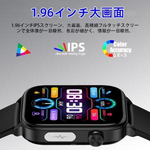 スマートウォッチ 血糖値 心電図CEG+PPG...の詳細画像1