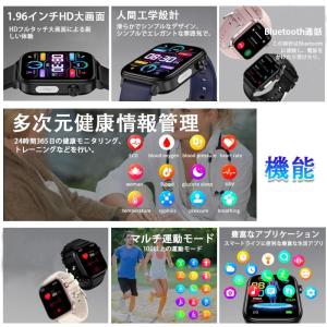スマートウォッチ 血糖値 心電図CEG+PPG...の詳細画像2
