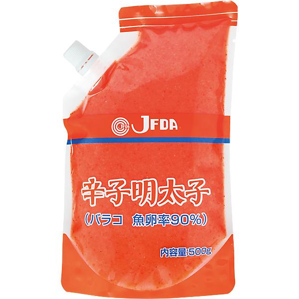 JFDA　冷凍　辛子明太子（バラコ）500ｇ