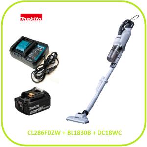 マキタ(Makita) 充電式クリーナ 18V バッテリ・充電器別売・ソフト　☆ マキタ（makita） 18V 充電式クリーナ CL286FDZW（本体のみ/サイクロン