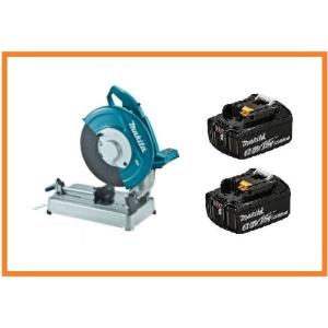 マキタ（makita） 355mm 充電式切断機 LW141DZ+バッテリ(BL1860B) [6.0 