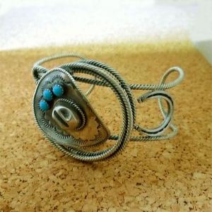 本物 HOPI族 ホピ族 インディアンジュエリー シルバー925製 バタフライ