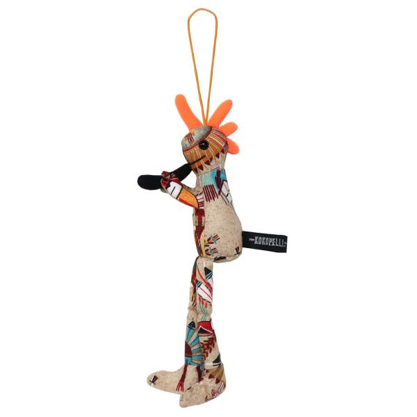 メール便可 ココペリ ココペリ人形 ネイティブ柄 ストラップ サンフェイス 太陽神 限定 Sサイズ ...