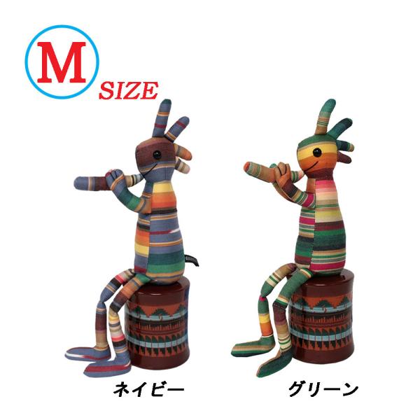 レターパックプラス可 ココペリ ココペリ人形 ぬいぐるみ サラッペ ボーダー Ｒ４Ｔ Ｍサイズ ２色...