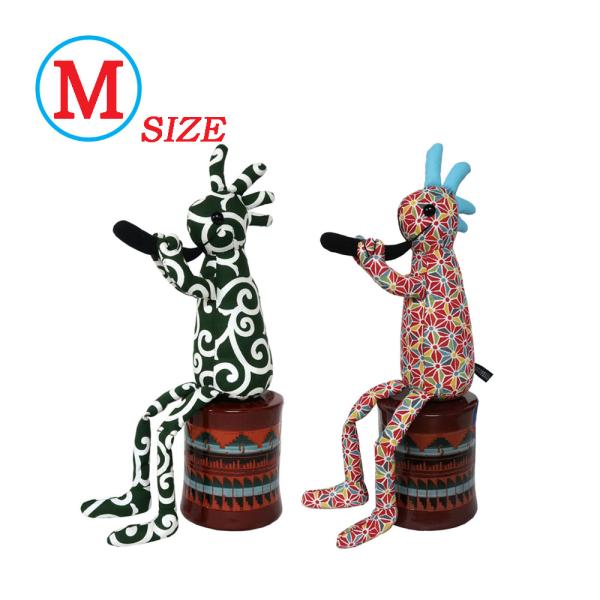 レターパックプラス可 ココペリ ココペリ人形 ロコペリ ぬいぐるみ 和柄 唐草模様 Ｒ４Ｔ Ｍサイズ...