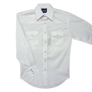 アメリカ直輸入[Wrangler ラングラー] ウエスタンシャツ 未洗い