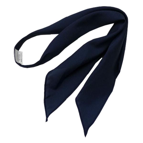 メール便可 細い スカーフ カウボーイ ウエスタン カントリー ファッション ネイビー 紺 SCF0...