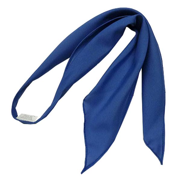 メール便可 細い スカーフ カウボーイ ウエスタン カントリー ファッション ロイヤルブルー 青 S...