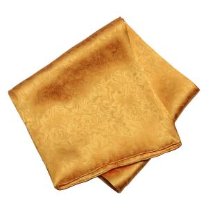 可 大判 シルク スカーフ ワイルドラグ 花柄 ジャガード