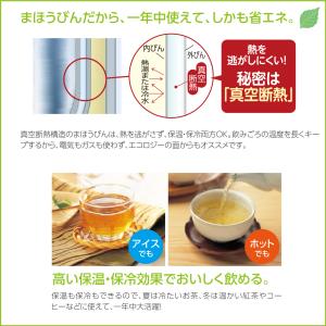 象印 ガラスポット 魔法瓶 保温 おしゃれ 1...の詳細画像2