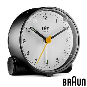 BRAUN ブラウン BC01BW アラーム クロック Alarm Clock ブラック ホワイト クオーツ スヌーズ ライト お取り寄せ｜kadecoco
