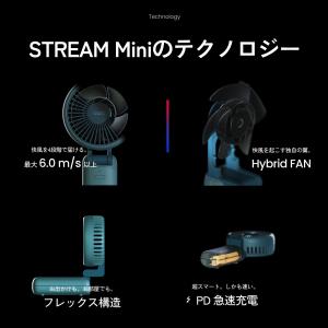カド― ハンディファン STREAM Mini...の詳細画像1