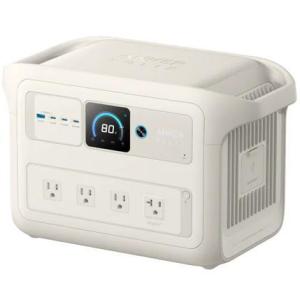 Anker アンカー Solix C1000 Plus Portable Power Station A1765521 ポータブル電源 1700W バッテリ ー 急速充電 防災 節電 長寿命 オフホワイト【新品】
