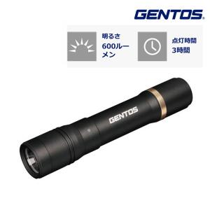 GENTOS（ジェントス） LED 懐中電灯 充電式 電池式 ハイブリット 防水