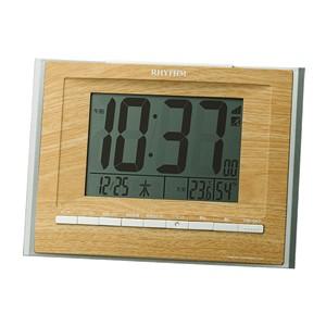 8RZ172SR07 リズム時計工業 掛置兼用電波めざまし時計 フィットウェーブＤ１７２