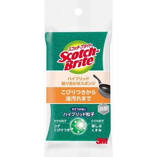 A-4547452321933 スリーエム スコッチブライト　貼併せスポンジ　緑