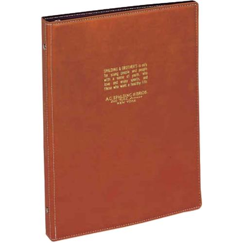 A-4902562353050 レイメイ藤井 26穴 バインダー ブラウン ルーズリーフ BROS ...