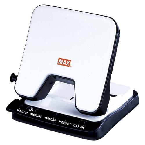 A-4902870785895 マックス 軽あけパンチ　ＳＣＯＯＶＡ　ホワイト