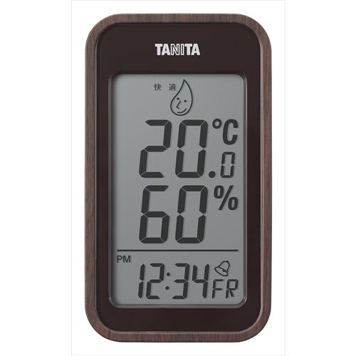 A-4904785177307 タニタ デジタル温湿度計　ブラウンウッド