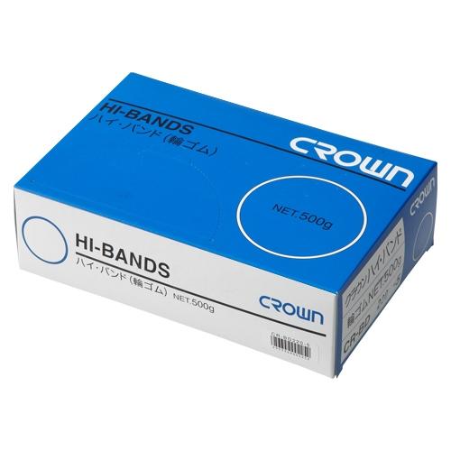 A-4953349004252 クラウン ハイバンド（輪ゴム）箱入　５００ｇ
