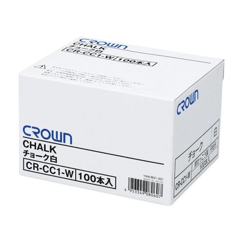 A-4953349080607 クラウン チョーク１００本入　白