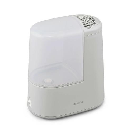 AHM-H26B-H アイリスオーヤマ スチーム式加湿器 260ml ミストグレー アロマトレー付 ...