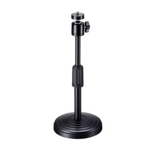 CMS-STN1BK サンワサプライ WEBカメラ用卓上スタンド（スマホホルダー付き）