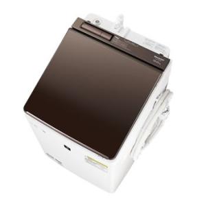 ES-PW10D-T シャープ 洗濯10kg 乾燥5kg 縦型洗濯乾燥機 ブラウン系