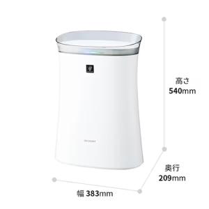 FU-S50-W シャープ 薄型空気清浄機 プ...の詳細画像1