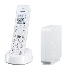 JD-SF3CL-W シャープ デジタルコードレス電話機 子機1台付き ホワイト系 電話線すっきりモデル｜kaden-sakura